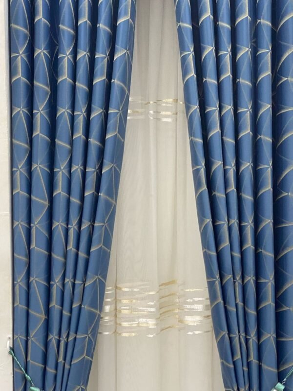 luxury-blue-and-gold-patterned-curtains