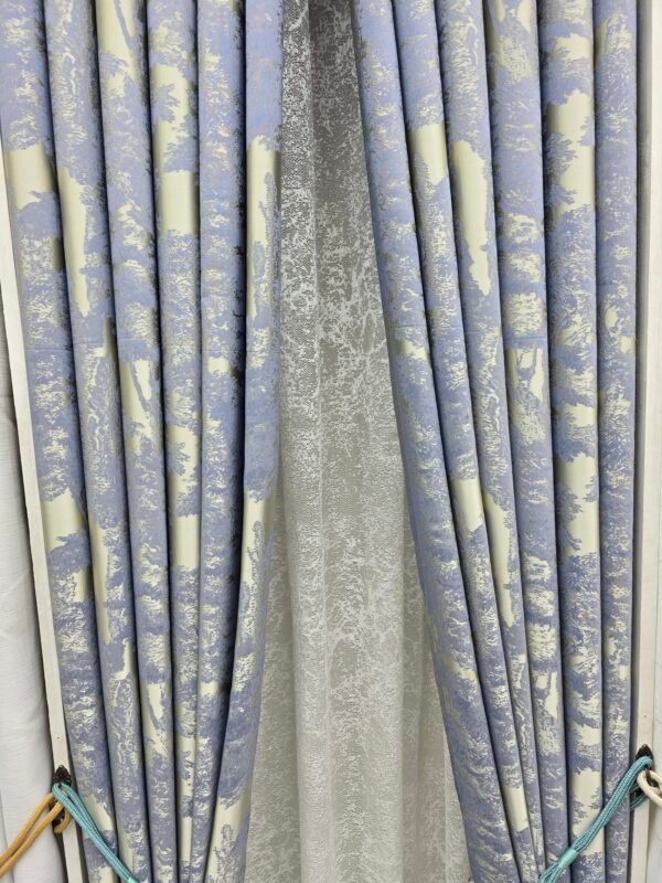 Luxury Lilac & Gold Curtain