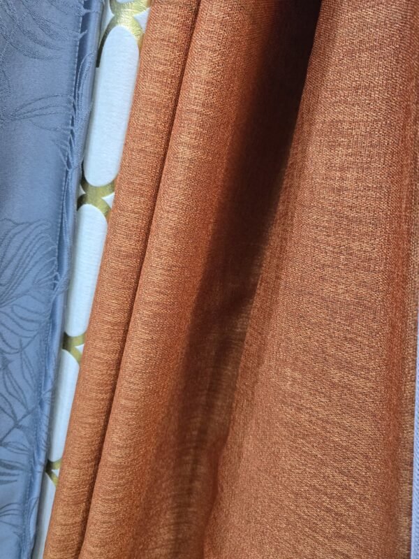 Burnt Orange Curtain