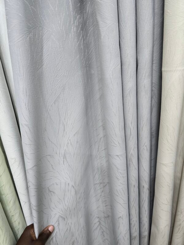 Grey Luxury Blackout Curtain