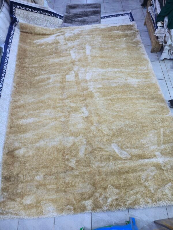 Fluffly/Shaggy Gold/Beige Carpet