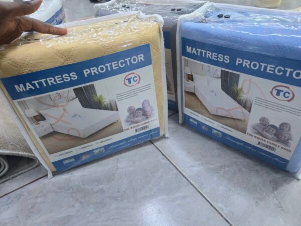 White/ Grey / Beige / Blue Mattress Protector