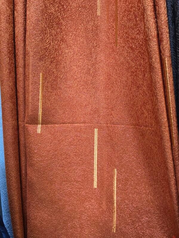 Burnt Orange Curtain