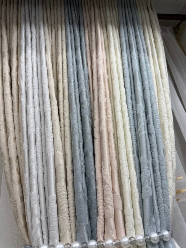 Pwani Heavy Curtain (Cream, Beige, Pink, Grey)