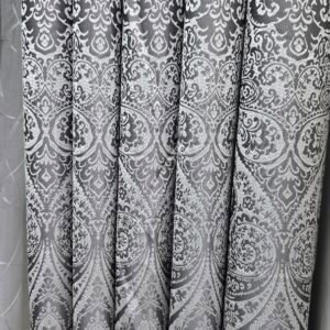 Black and White Curtains X