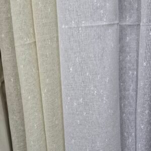 Creme and Off white Sheers X