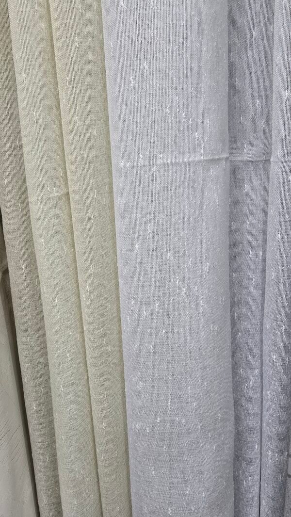Creme and Off white Sheers X